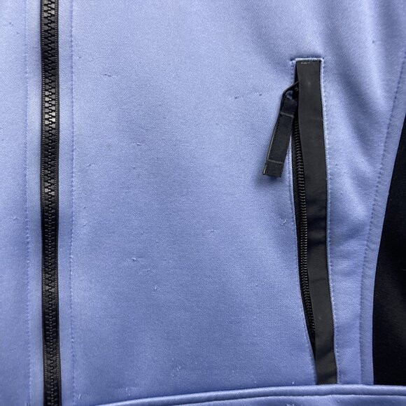 Y2K Columbia Titanium Interchange Soft Shell Tech Jacket Blue Wom Sz M Read - Picture 9 of 16